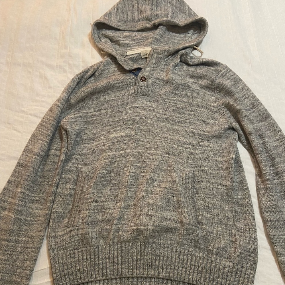 Men’s Large gray hoodie. Label of Graded Goods (LOGG)